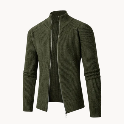 OSLO ZIP CARDIGAN