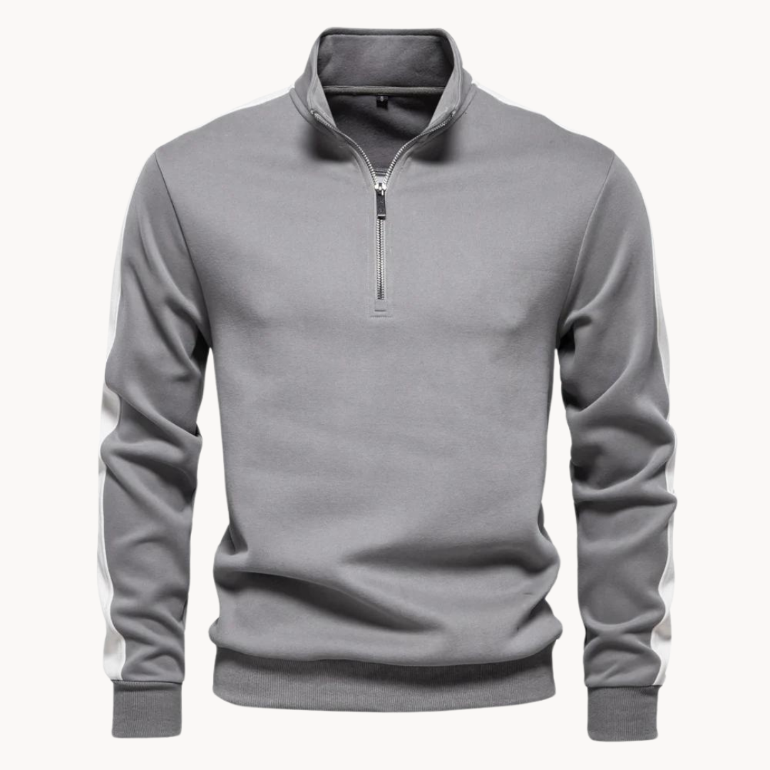 BRUNO QUARTER ZIP SWEATER