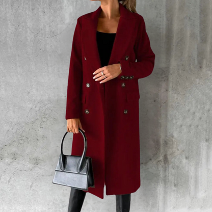 CHRISTIANE - ELEGANT LONG COAT