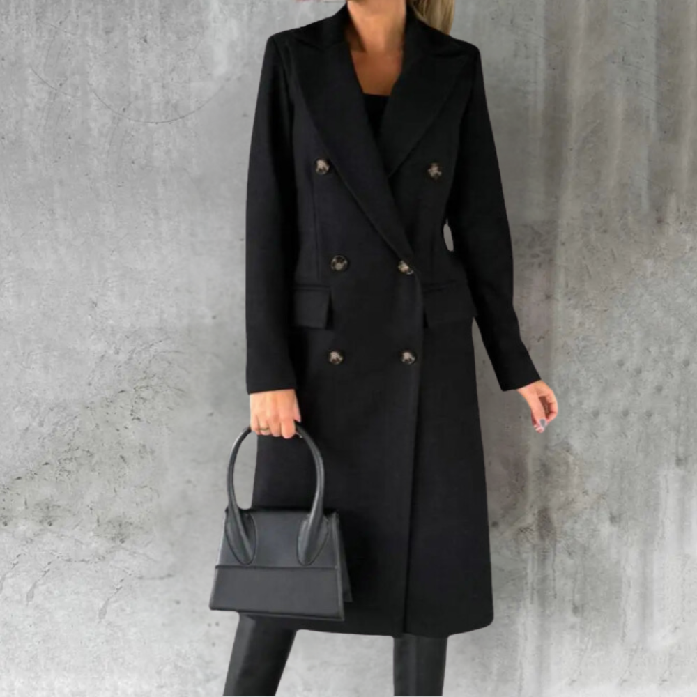 CHRISTIANE - ELEGANT LONG COAT