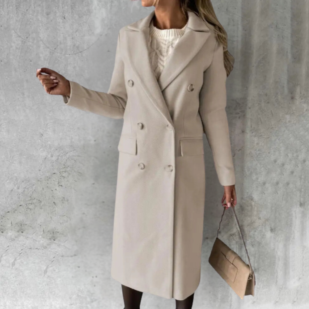 CHRISTIANE - ELEGANT LONG COAT