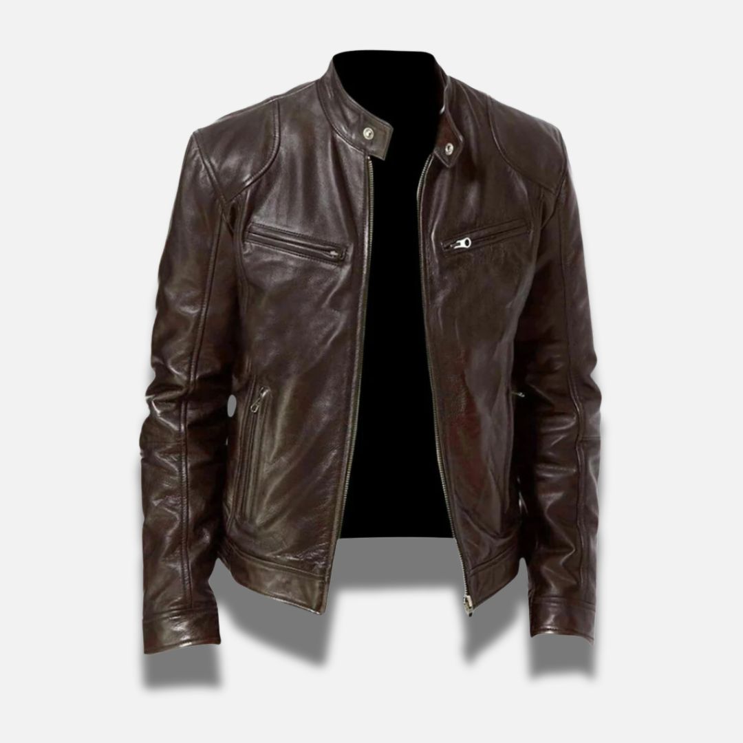 JACKSON - VEGAN LEATHER JACKET