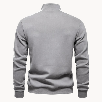 BRUNO QUARTER ZIP SWEATER