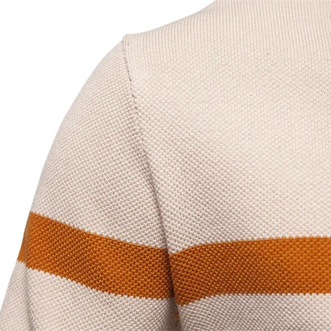 ARMAND QUARTER ZIP SWEATER