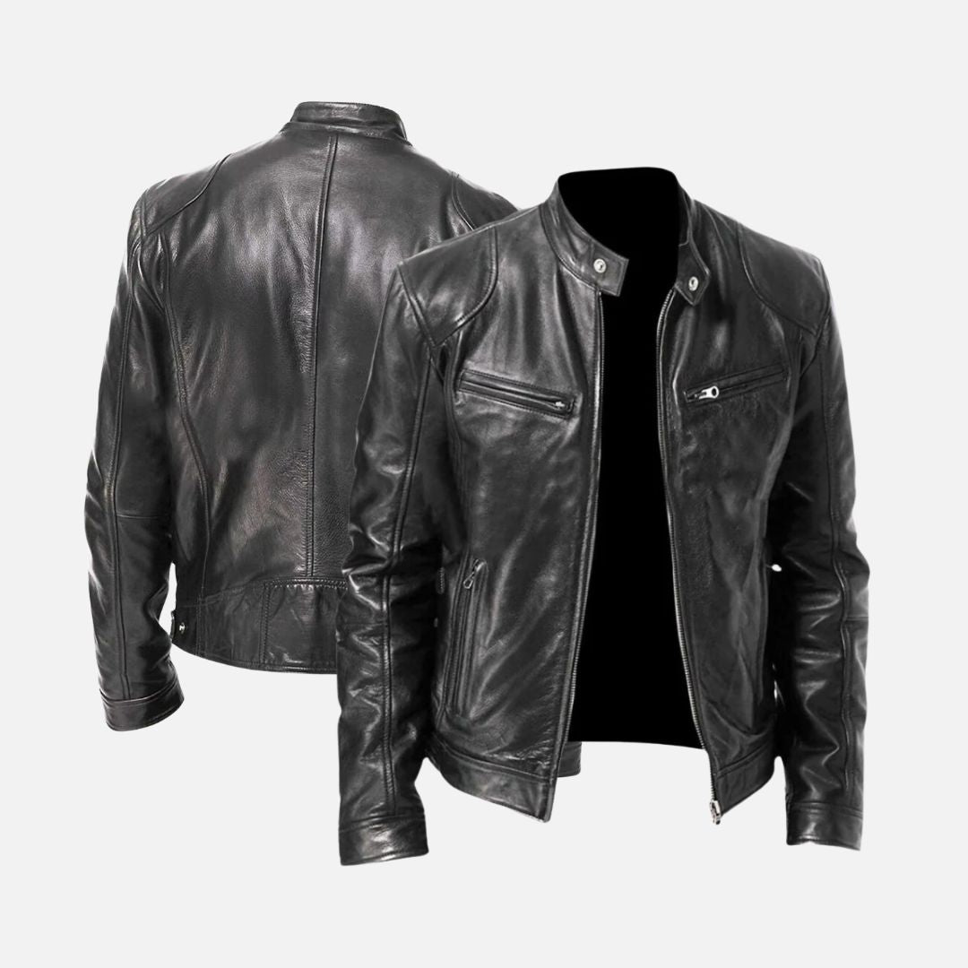 JACKSON - VEGAN LEATHER JACKET