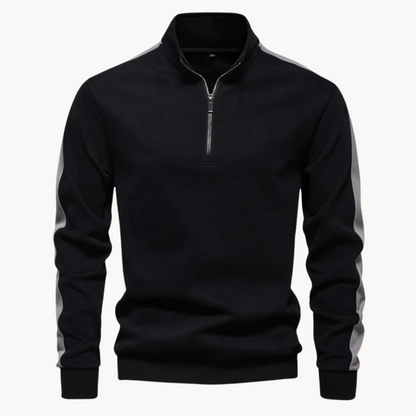 BRUNO QUARTER ZIP SWEATER