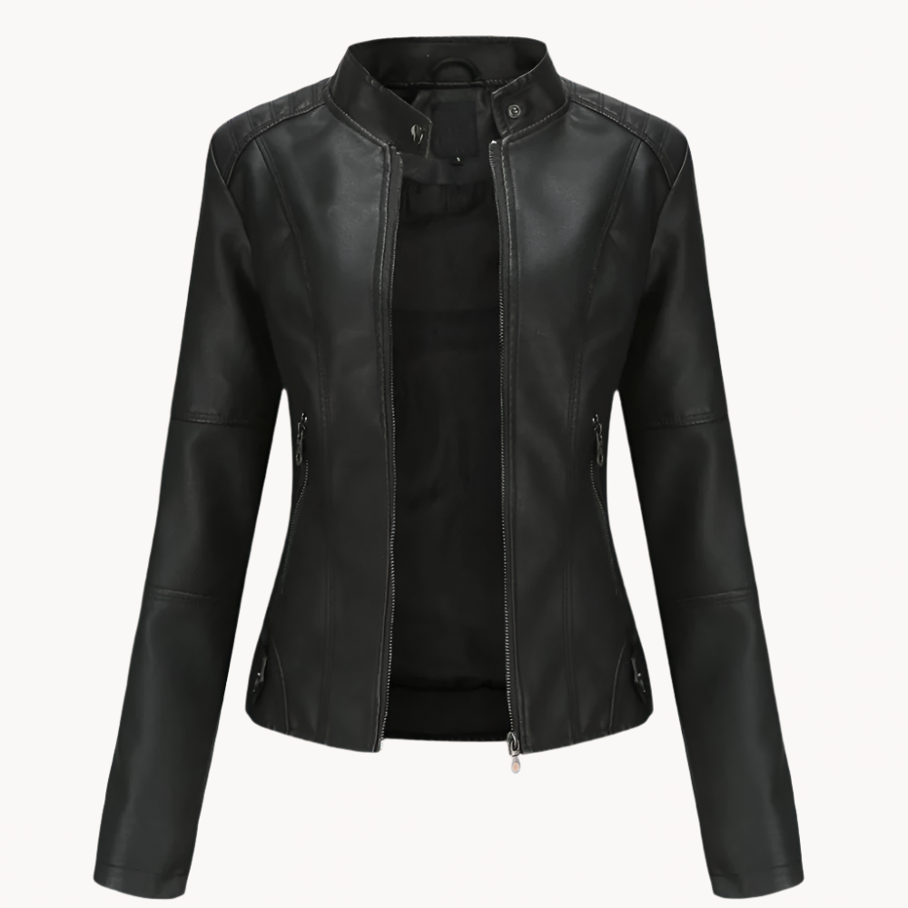 SILVANA | LEATHER JACKET