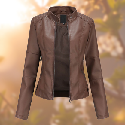 SILVANA | LEATHER JACKET