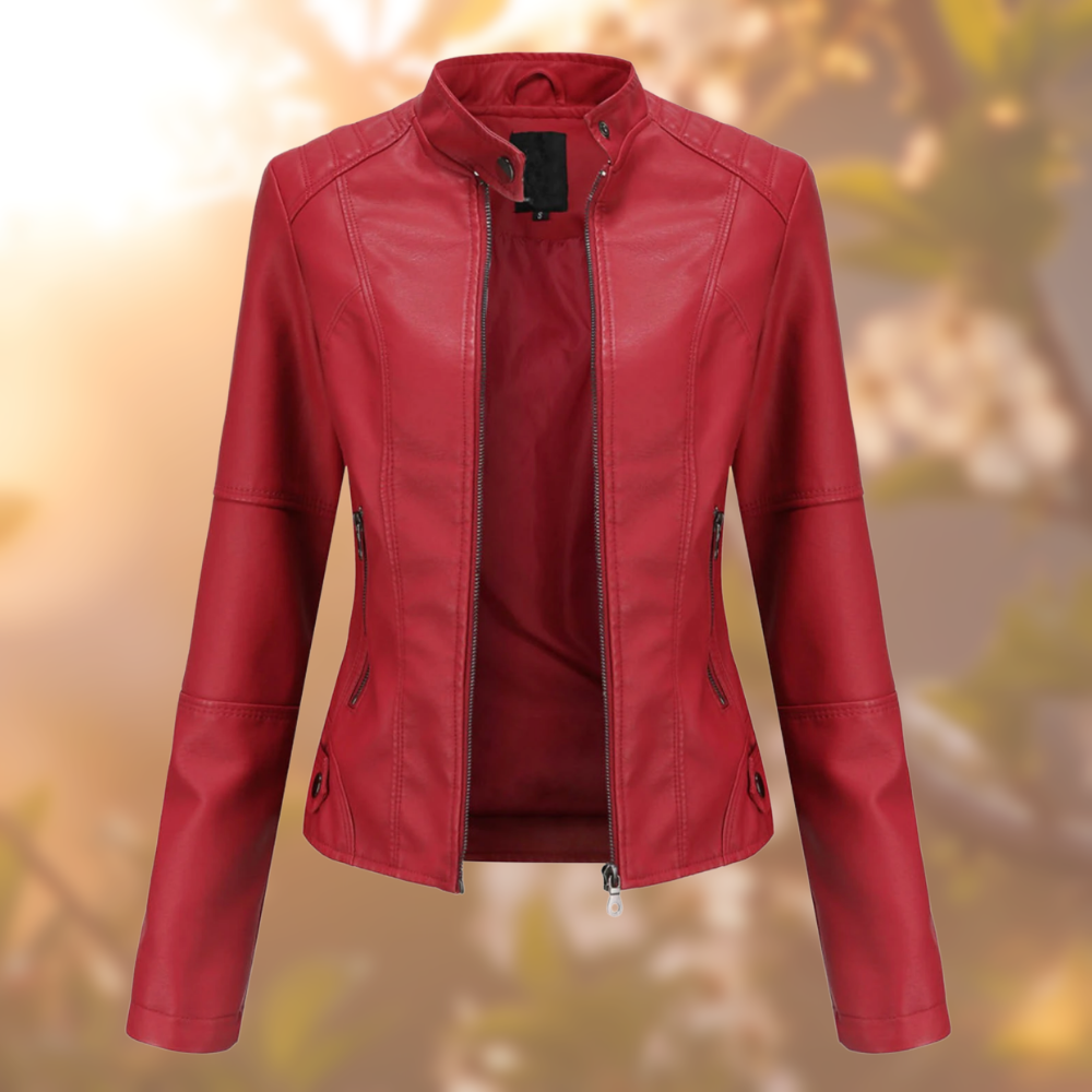 SILVANA | LEATHER JACKET