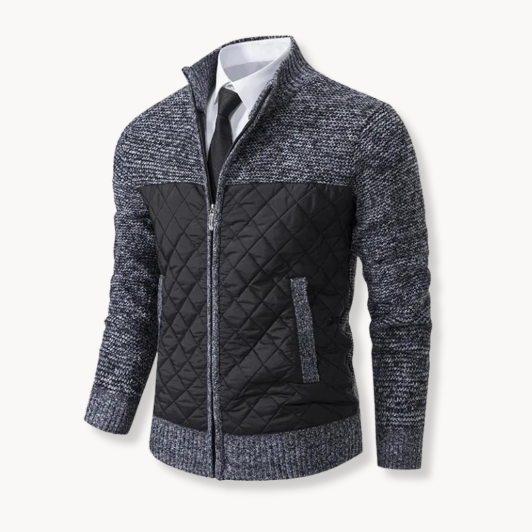 ARISTON JAQUARD CARDIGAN