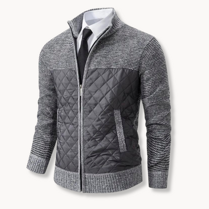 ARISTON JAQUARD CARDIGAN