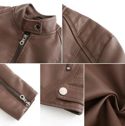 SILVANA | LEATHER JACKET