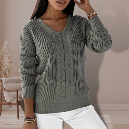 EMMA - SCANDINAVIAN KNITTED SWEATER