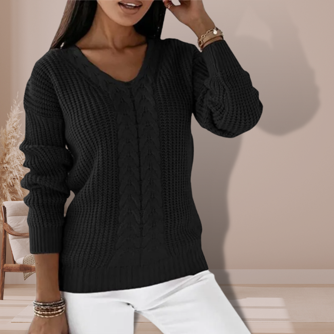 EMMA - SCANDINAVIAN KNITTED SWEATER