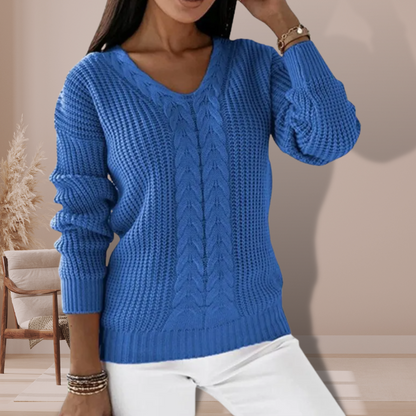 EMMA - SCANDINAVIAN KNITTED SWEATER