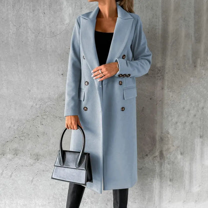 CHRISTIANE - ELEGANT LONG COAT