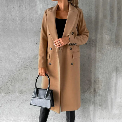 CHRISTIANE - ELEGANT LONG COAT