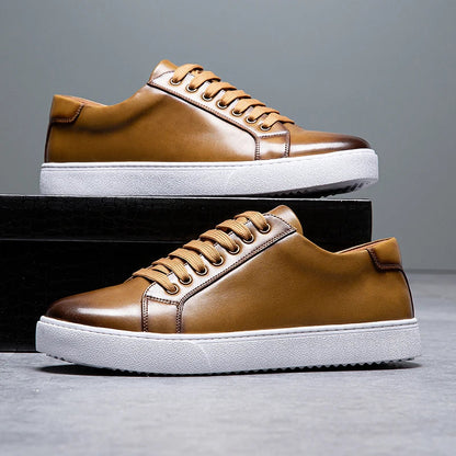 LIAM - MEN'S LEATHER SNEAKER