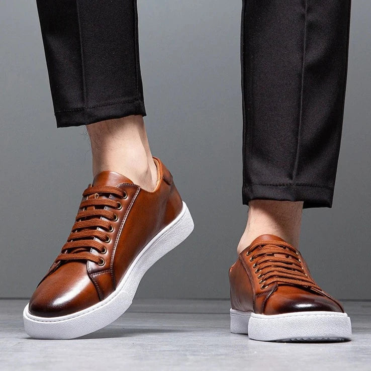 LIAM - MEN'S LEATHER SNEAKER