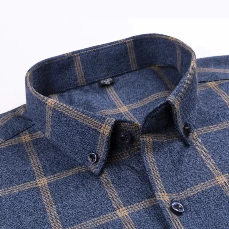 JAMES | CHECKED COTTON SHIRT